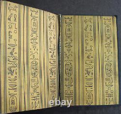 Rare Antique Old Book King Tut 1924 Illustrated Egypt Afterlife Treasures German