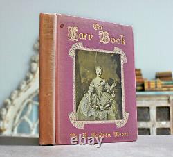 Rare Antique Old Book Lace 1904 Illustrated Italian Spanish Irish Fashion