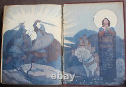 Rare Antique Old Book Legends Of Charlemagne 1924 Illustrated Fairy Tale Story