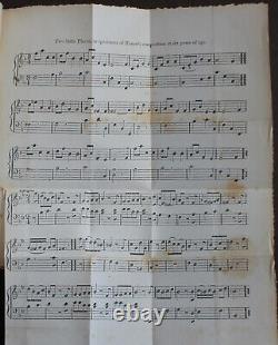 Rare Antique Old Book Life of Mozart 1845 Music History Prodigy Classical Scarce