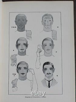 Rare Antique Old Book Makeup 1905 Illustrated Blackface Race Cosmetics Scarce