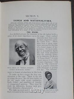 Rare Antique Old Book Makeup 1905 Illustrated Blackface Race Cosmetics Scarce