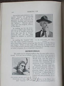 Rare Antique Old Book Makeup 1905 Illustrated Blackface Race Cosmetics Scarce