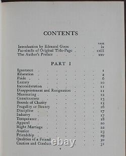 Rare Antique Old Book Maxims William Penn 1901 Master Servant Secrecy + more