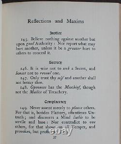 Rare Antique Old Book Maxims William Penn 1901 Master Servant Secrecy + more