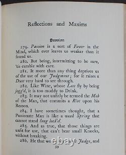 Rare Antique Old Book Maxims William Penn 1901 Master Servant Secrecy + more