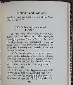 Rare Antique Old Book Maxims William Penn 1901 Master Servant Secrecy + more