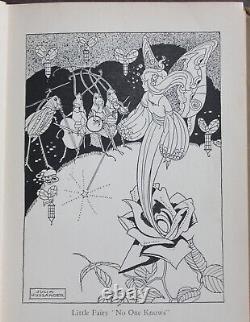 Rare Antique Old Book Moonbeam & Starlight 1927 Illustrated Fairy Tales Verses