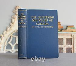 Rare Antique Old Book Mountains Canada 1925 Illustrated 1st Numbered Signed