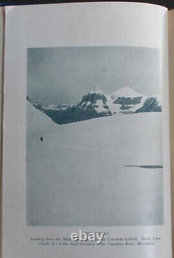 Rare Antique Old Book Mountains Canada 1925 Illustrated 1st Numbered Signed