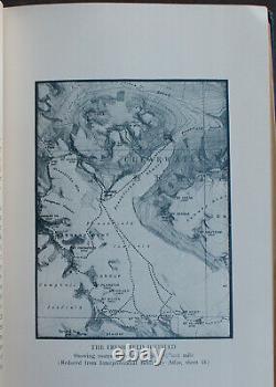 Rare Antique Old Book Mountains Canada 1925 Illustrated 1st Numbered Signed