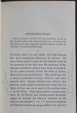 Rare Antique Old Book Natural Law In The Spirit World 1888 Occult Eternal Life