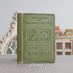 Rare Antique Old Book Nature Myths 1902 Illustrated Native American Fairy Tales