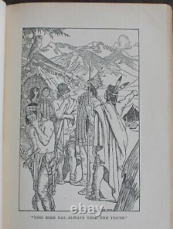 Rare Antique Old Book Nature Myths 1902 Illustrated Native American Fairy Tales