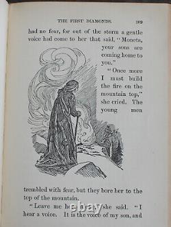 Rare Antique Old Book Nature Myths 1902 Illustrated Native American Fairy Tales