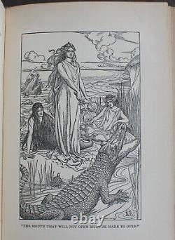 Rare Antique Old Book Nature Myths 1902 Illustrated Native American Fairy Tales