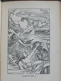 Rare Antique Old Book Nature Myths 1902 Illustrated Native American Fairy Tales