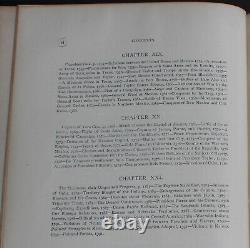 Rare Antique Old Book Our Country 1878 United States America War Mormons Slavery