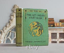 Rare Antique Old Book Red Indian Fairy Tales 1917 Illustrated Native Americans