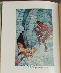 Rare Antique Old Book Red Indian Fairy Tales 1917 Illustrated Native Americans