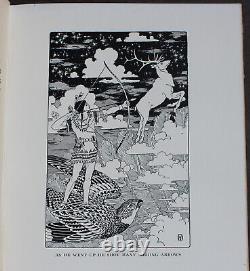 Rare Antique Old Book Red Indian Fairy Tales 1917 Illustrated Native Americans