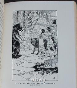 Rare Antique Old Book Red Indian Fairy Tales 1917 Illustrated Native Americans