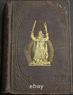 Rare Antique Old Book Religious Conspiracy Exposed 1855 Illustrated Pope America