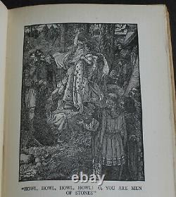 Rare Antique Old Book Romeo & Juliet, Hamlet, + 1918 1st Edition Illustrated