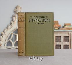 Rare Antique Old Book Science Hypnotism 1928 Illustrated Occult Control