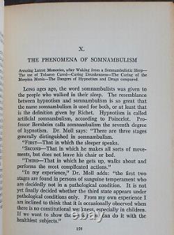 Rare Antique Old Book Science Hypnotism 1928 Illustrated Occult Control