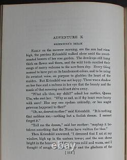 Rare Antique Old Book Siegfried 1931 Illustrated Norse Viking Legend Thor Loki