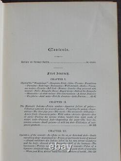 Rare Antique Old Book South America 1891 Illustrated Vampire Bats Indians Poison