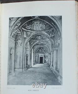 Rare Antique Old Book St. Mark's Church Venice 1898 Illustrated Italy Europe