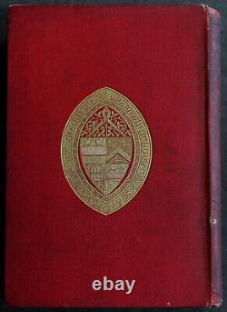 Rare Antique Old Book The Burning of Rome 1892 Illustrated Nero Italy Scarce +++