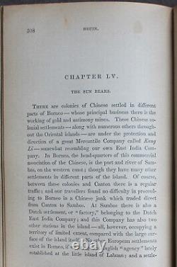 Rare Antique Old Book The Grand Bear Hunt 1859 Illustrated Polar Sun Sloth +