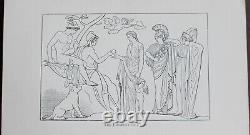 Rare Antique Old Book The Iliad 1895 Illustrated Siege Of Troy Greece Tale War