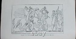 Rare Antique Old Book The Iliad 1895 Illustrated Siege Of Troy Greece Tale War