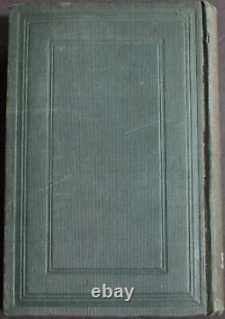 Rare Antique Old Book US Party Leaders 1855 Hamilton Jefferson Jackson America