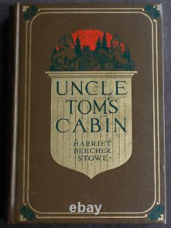 Rare Antique Old Book Uncle Tom's Cabin 1897 Illustrated Slavery, Civil War +++