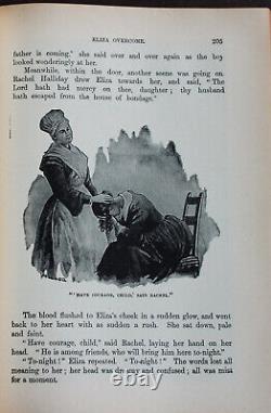 Rare Antique Old Book Uncle Tom's Cabin 1897 Illustrated Slavery, Civil War +++