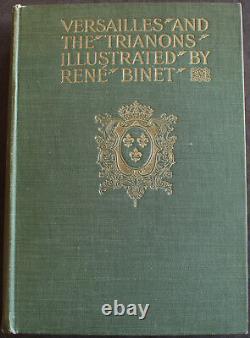 Rare Antique Old Book Versailles & The Trianons 1906 Illustrated France Europe