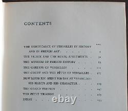 Rare Antique Old Book Versailles & The Trianons 1906 Illustrated France Europe