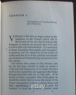 Rare Antique Old Book Versailles & The Trianons 1906 Illustrated France Europe