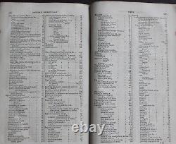 Rare Antique Old Book Victorian Recipes 1862 Perfume Food Wine Bees Oils + more