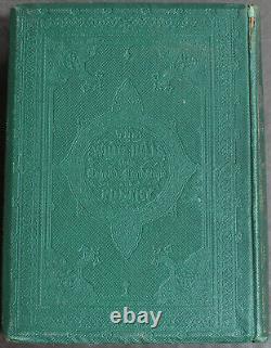 Rare Antique Old Book White Hills Legends Land 1860 Illustrated United States