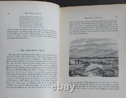 Rare Antique Old Book White Hills Legends Land 1860 Illustrated United States