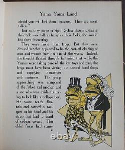 Rare Antique Old Book Yama Yama Land Fairy Tale 1909 Illustrated Oz Interest