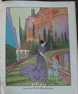 Rare Antique Old Book Yama Yama Land Fairy Tale 1909 Illustrated Oz Interest