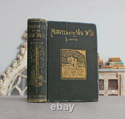 Rare Antique Old Book Yellowstone Yosemite Native Indians West America 1892 US