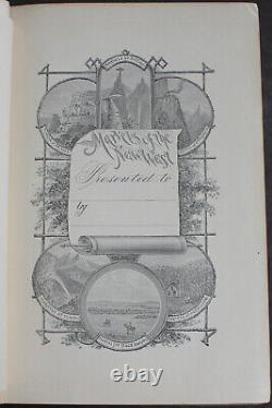 Rare Antique Old Book Yellowstone Yosemite Native Indians West America 1892 US